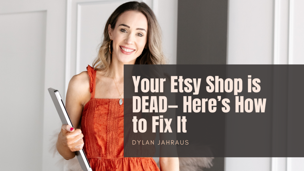 fix dead etsy shop